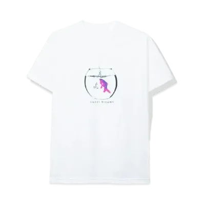 ANTI SOCIAL SOCIAL CLUB Glitter Tee "White" (SS20)