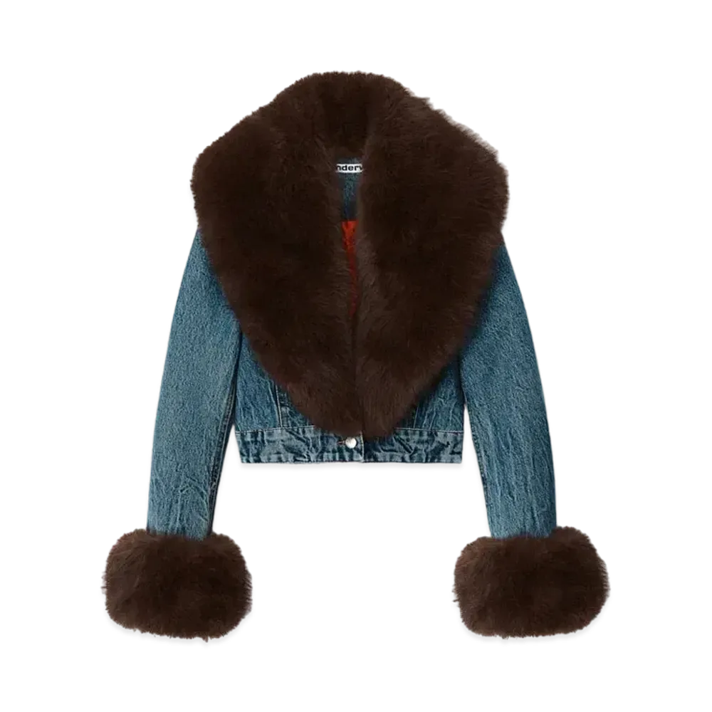 Alexander Wang Forfar Indigo Denim Jacket "Indigo"