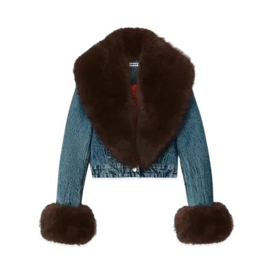 Alexander Wang Forfar Indigo Denim Jacket "Indigo"