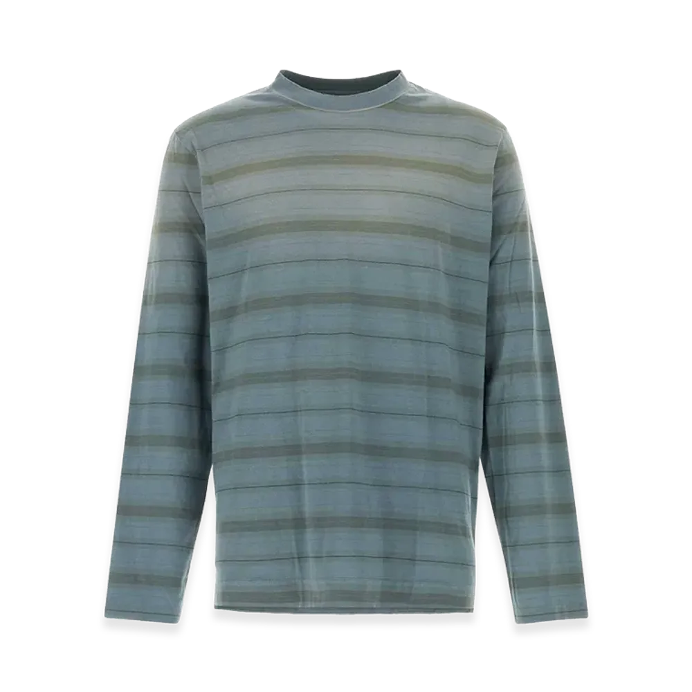 OUR LEGACY Embroidered Cotton Oversize T-Shirt "Stripped"