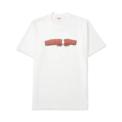 Supreme x Toy Machine Fist Tee "White"