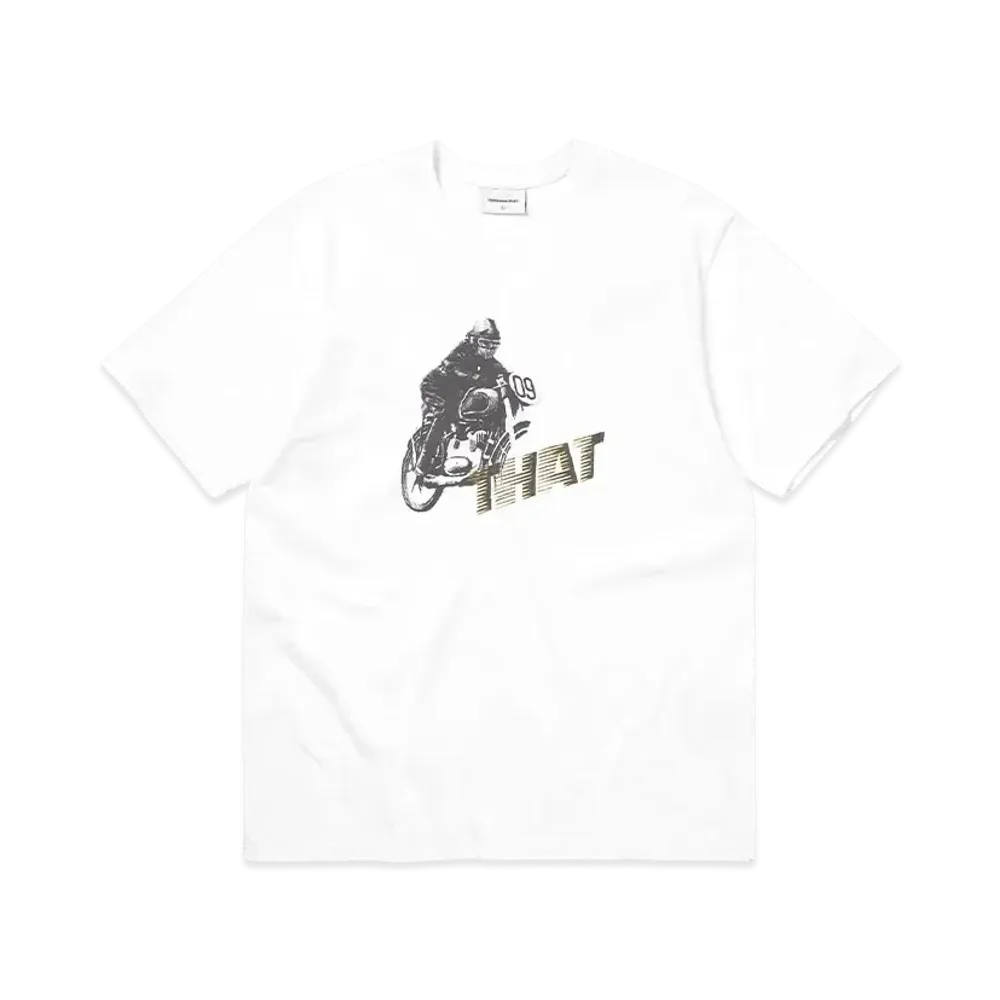 thisisneverthat Motorcycle Tee "White"