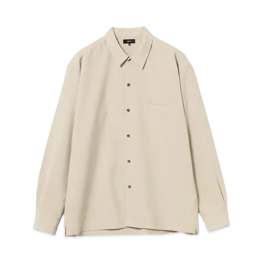 BEAMS Relaxed Fit Reflax Shirt "Natural"