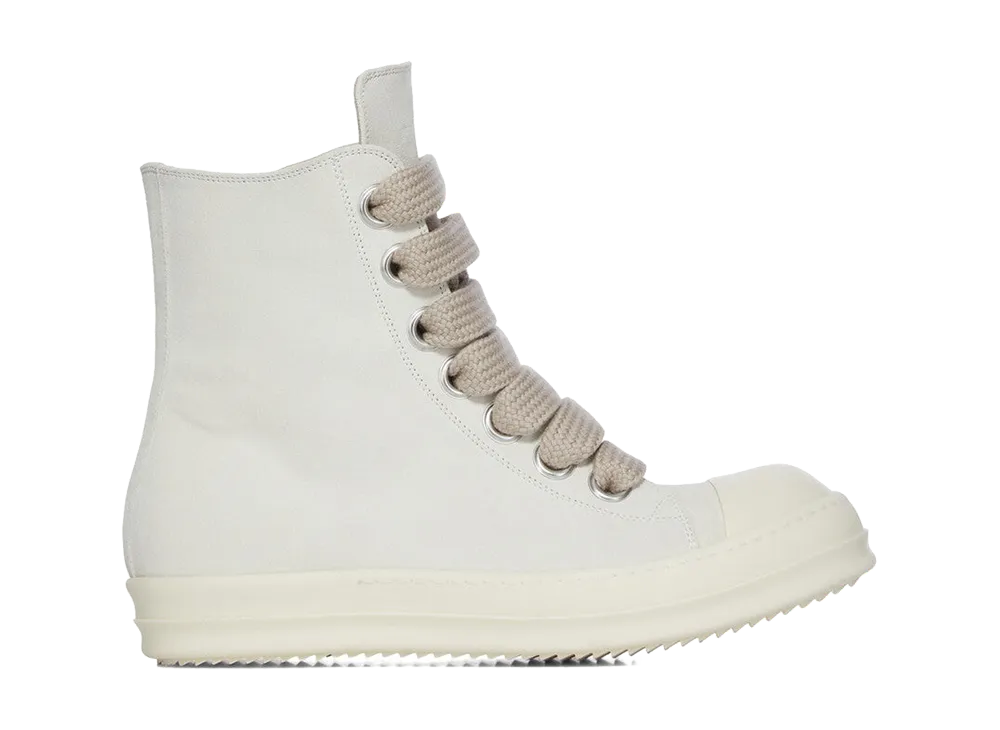 Rick Owens Women's Jumbolace Sneaks "Bleach/Milk"