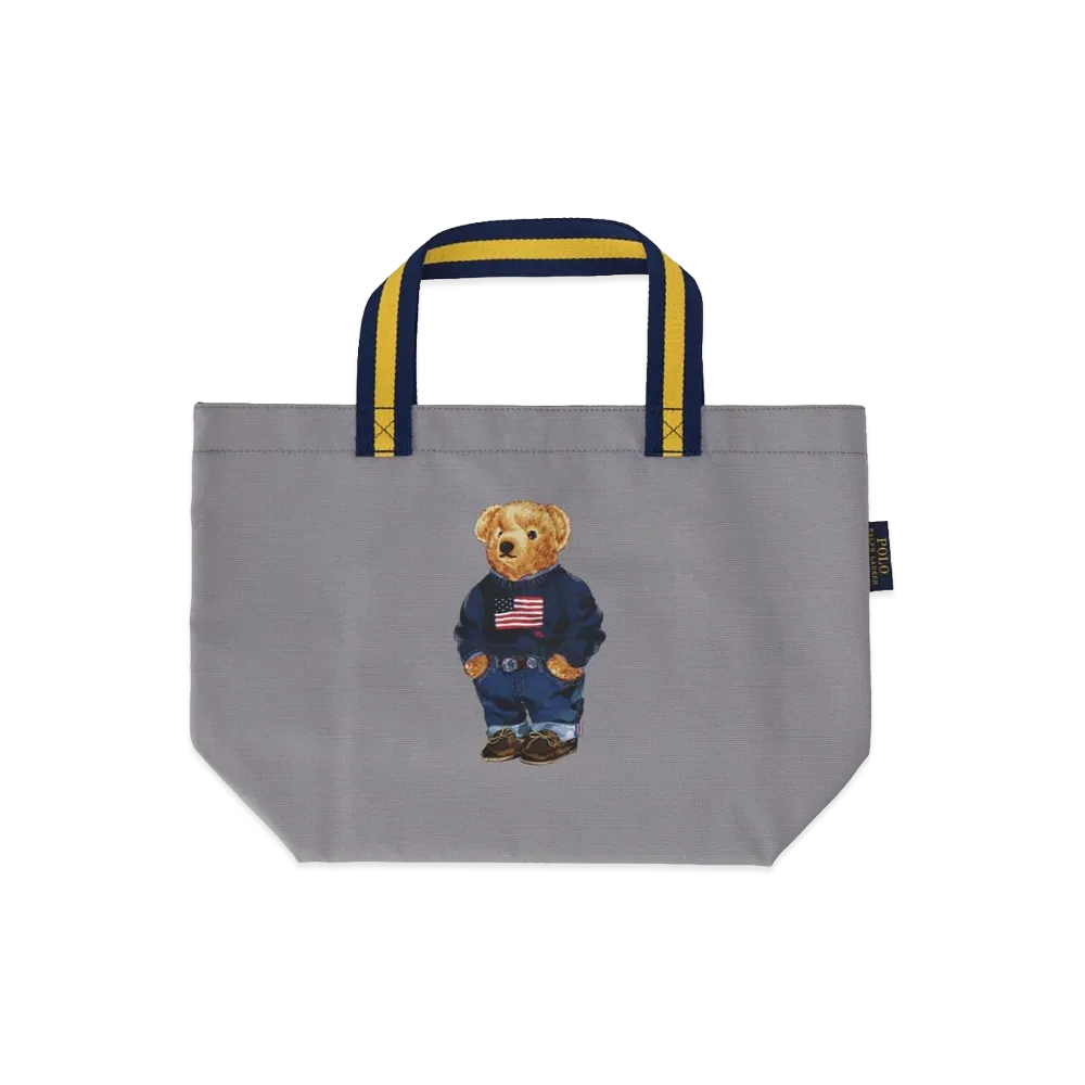 Polo Ralph Lauren Polo Bear Packable Tote Bag M "Gray"
