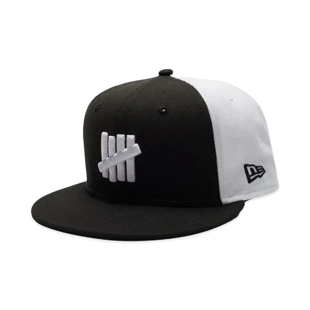 UNDEFEATED X NE 2-Tone Icon Snapback "Black"