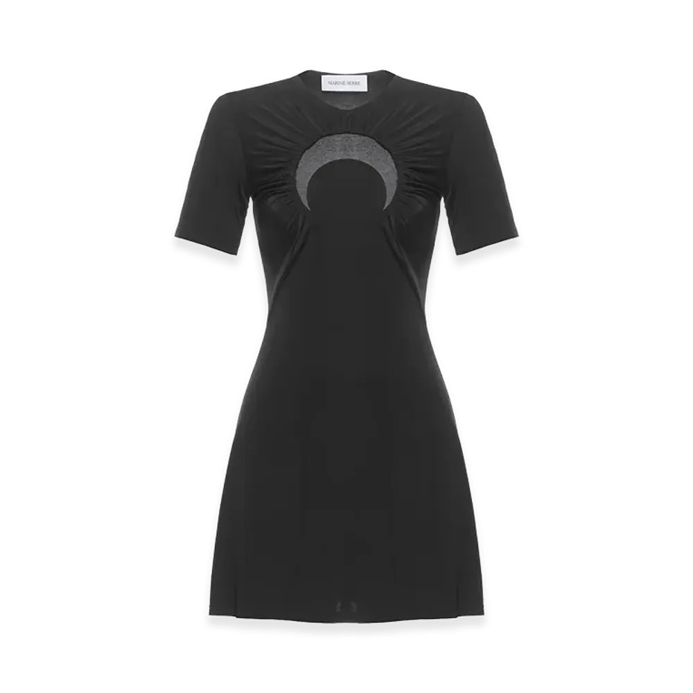 Marine Serre Women's Dresses "Black"