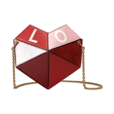 GUCCI Valentine's Day Small Heart Bag "Red&Pink"