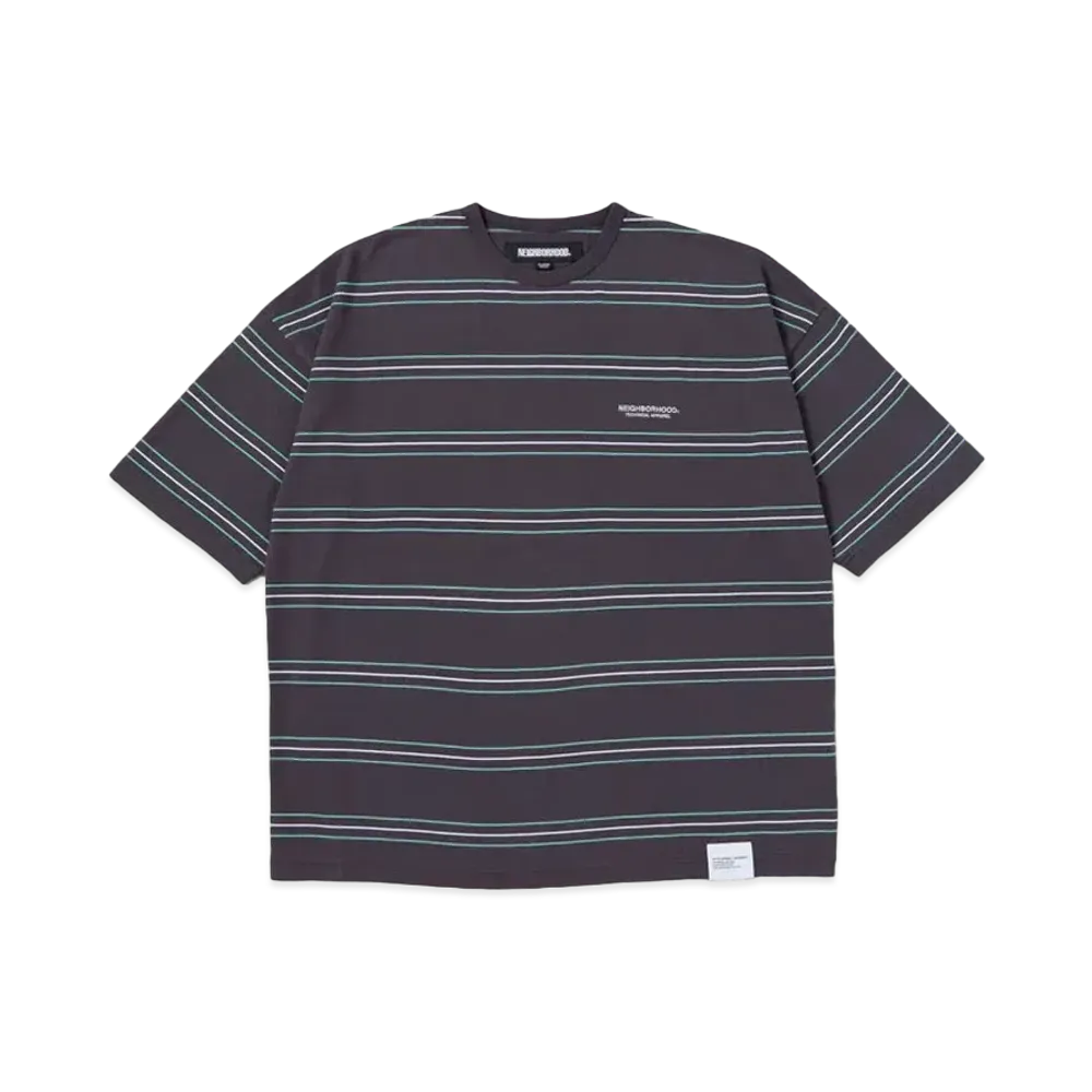 NEIGHBORHOOD Border Crewneck SS "Charcoal"