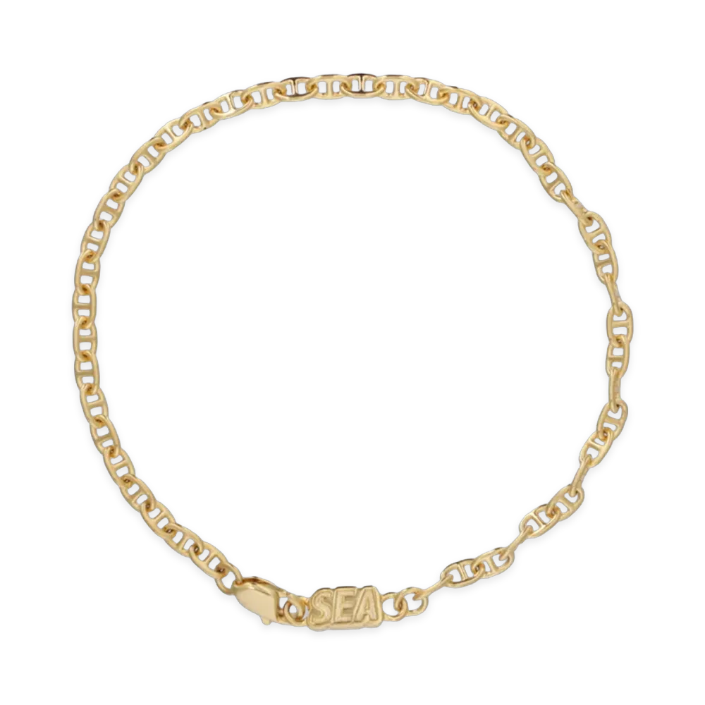 WIND AND SEA x IVXLCDM Mariner Chain Bracelet "Gold"