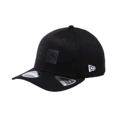 NEW ERA 9Fifty Stretch Snap Box Logo "Black"