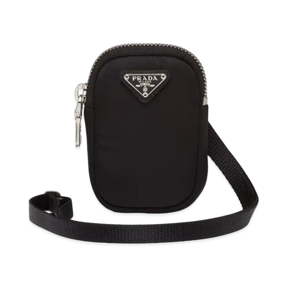 PRADA Nylon Mini Pouch "Black"
