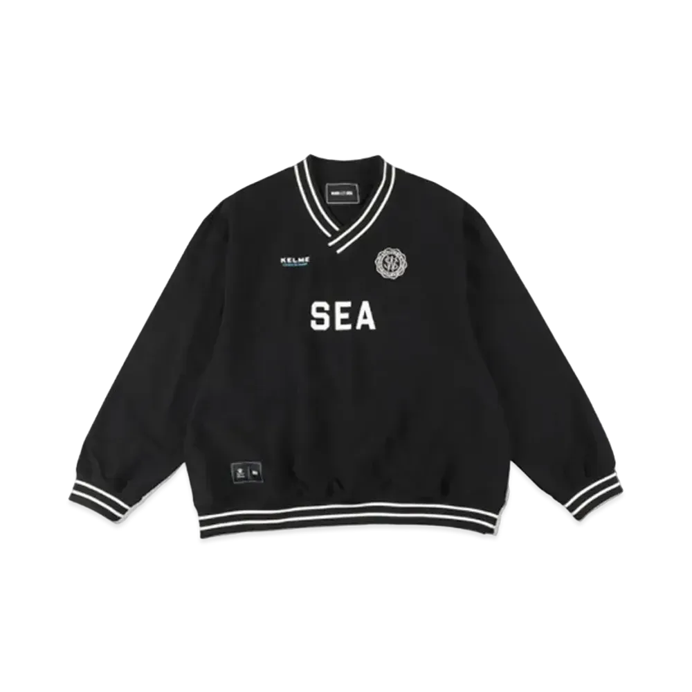 WIND AND SEA x KELME Nylon Pullover "Black"