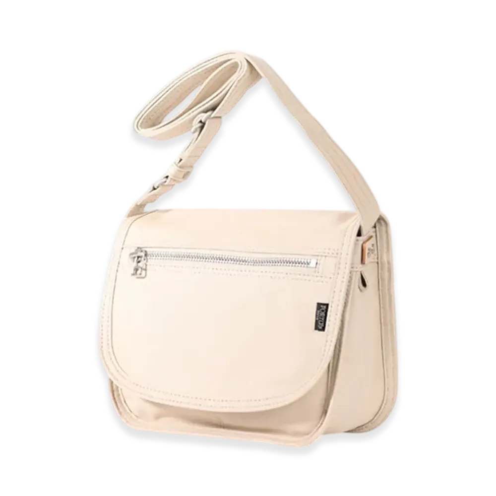PORTER Naked Shoulder Bag S "Beige"