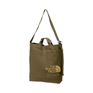 The North Face Organic Cotton Shoulder "Military Olive Honey Mustard"