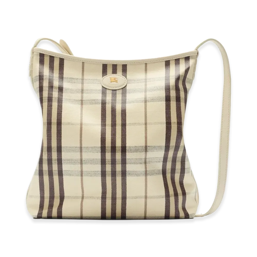 Burberry Women's Small Highland Shoulder Bag "Light Beige"