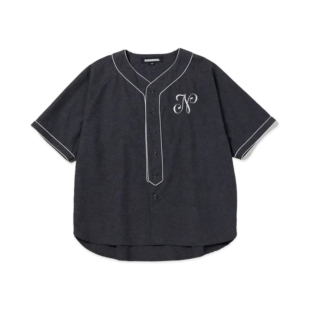 NEIGHBORHOOD Baseball Shirt SS "Black"