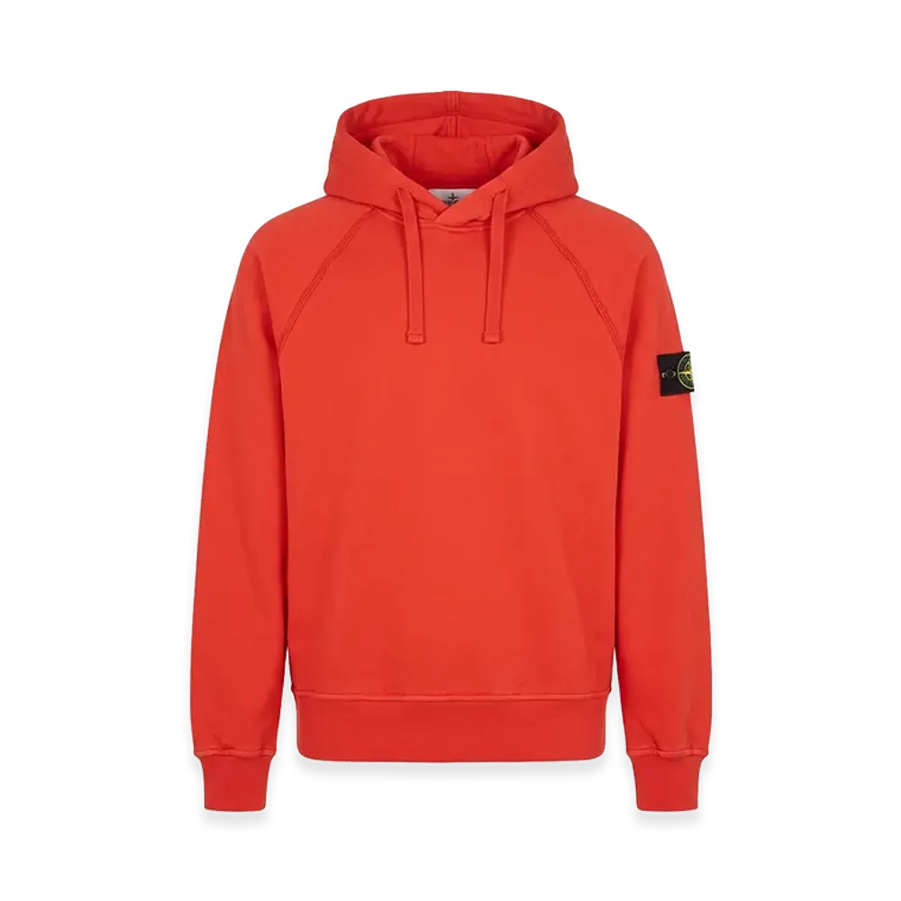 Stone Island 6100023 Brushed Organic Cotton Fleece "Orange"