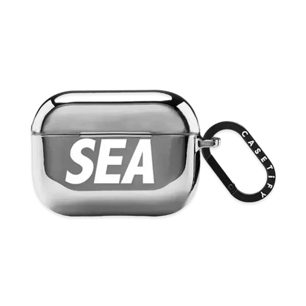 WIND AND SEA x CASETIFY Sea Airpods Case(Mirror) "Mirror/Silver"