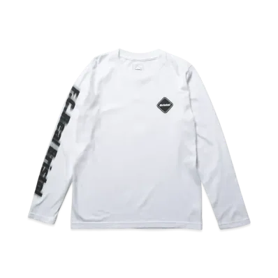 F.C.Real Bristol for Kids Blurred Logo L/S Tee "White"