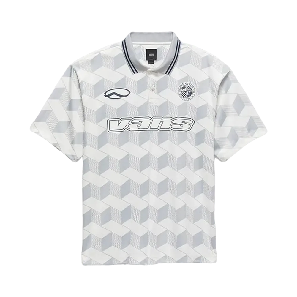 VANS Rigsby Soccer Polo Shirt "Marshmallow"