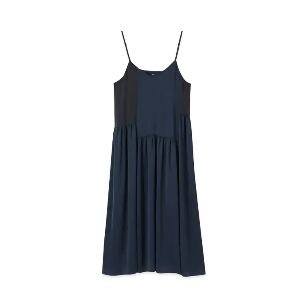 Paul Smith Women's Asymmetric Cami Dress "Navy"