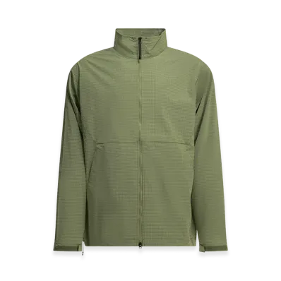 Goldwin Dope Dyed Rip-Stop Windbreaker Jacket "Green"