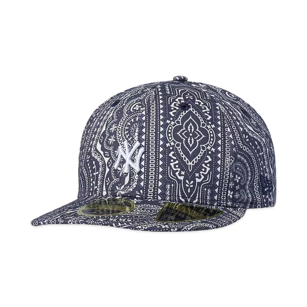 Kith x New Era x Yankees 59fifty Bandana Paisley Hat "Nocturnal"