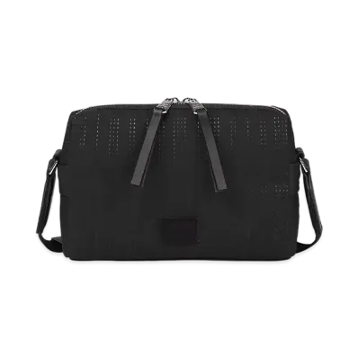 Paul Smith Quilted Shadow Stripe Shoulder Bag "Black"