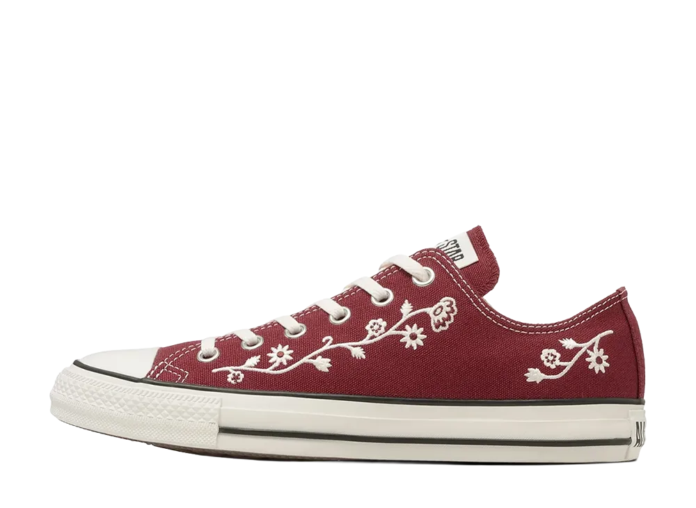 Converse All Star Folkstitch OX "Burgundy/White"