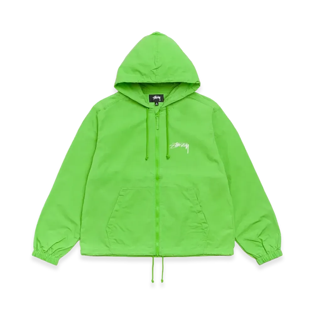 Stussy Waxed Cotton Beach Shell "Kiwi"