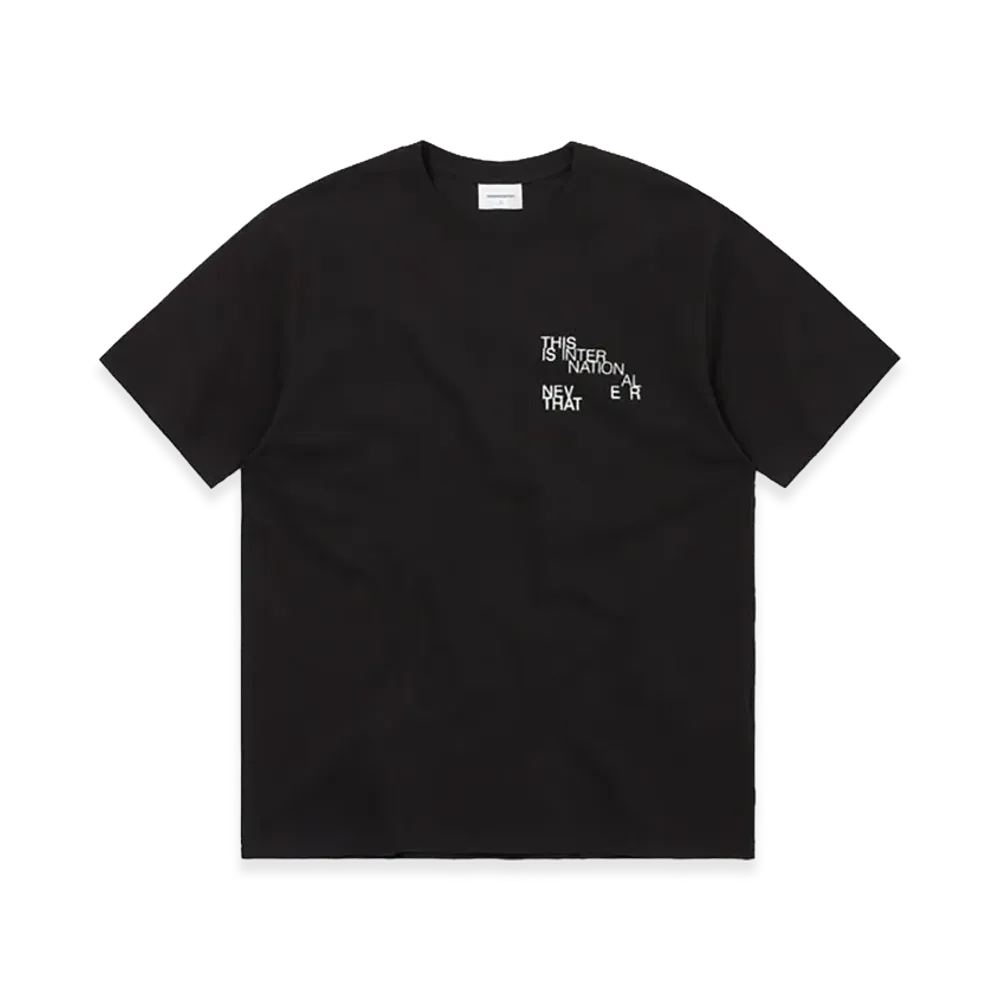 thisisneverthat Paragraph Tee "Black"