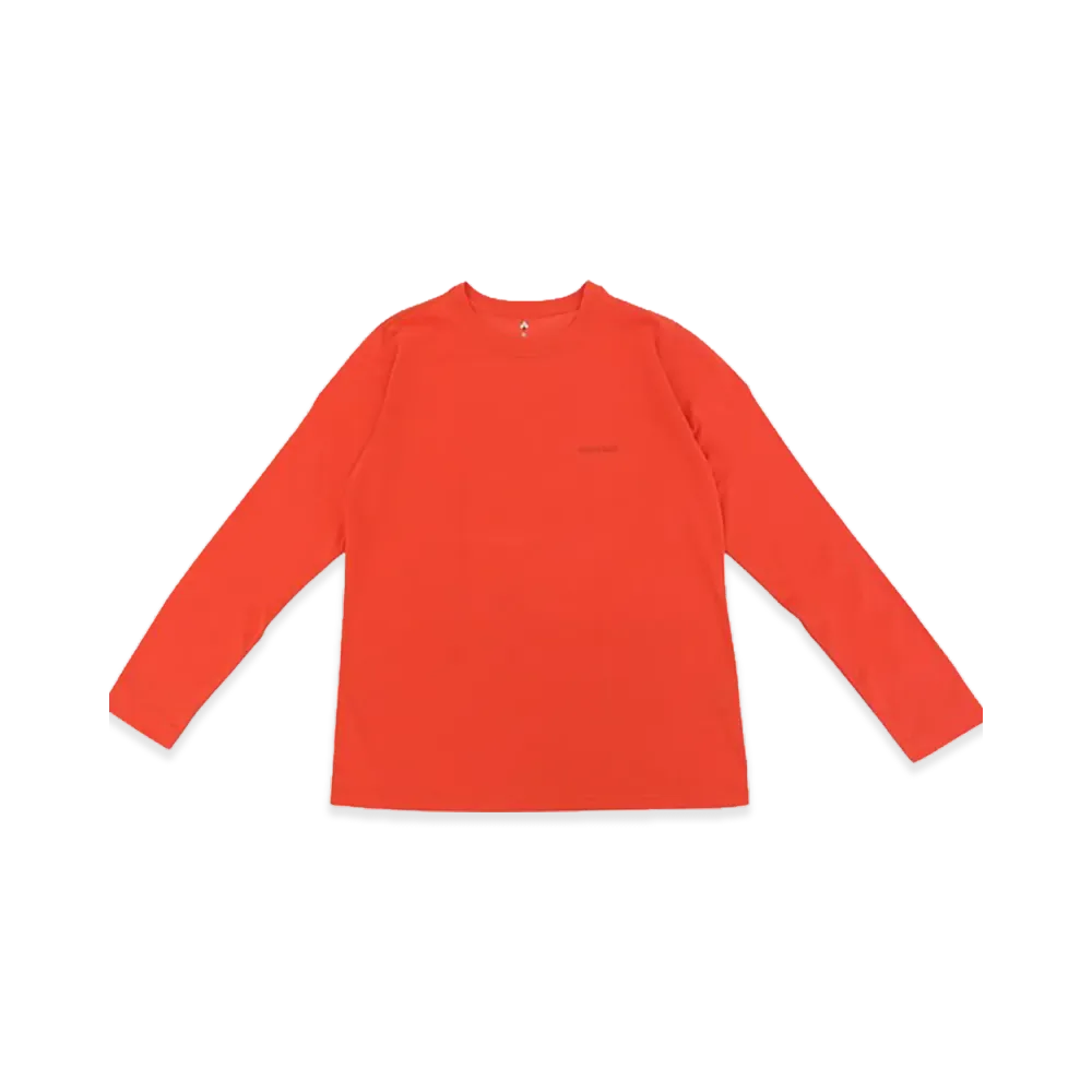 mont-bell Women's WIC. Long Sleeve T-Shirt "Red"