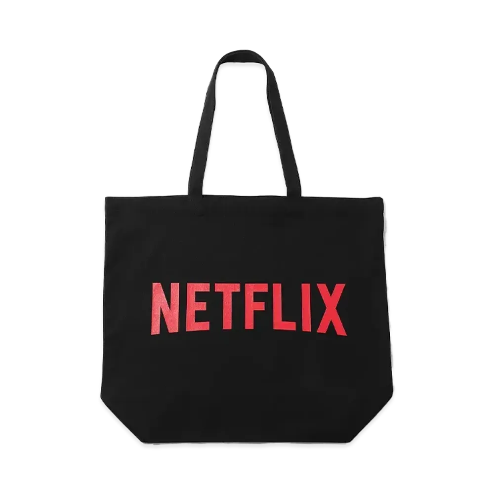 Netflix x V.A. Logo Tote "Black"