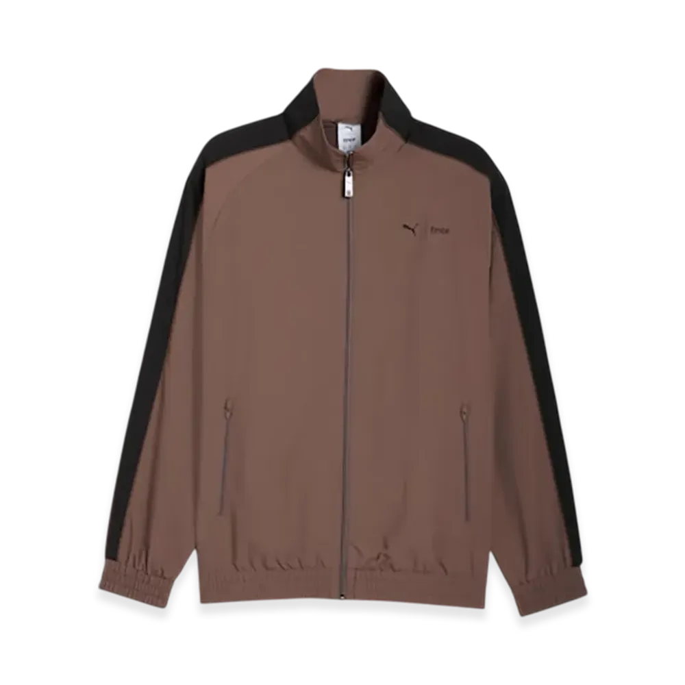 PUMA x RIPNDIP Unisex T7 Oversized Track Jacket "Flat Bronze"