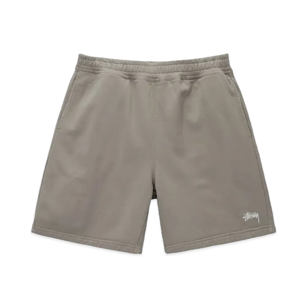 Stussy Overdyed Stock Logo Shorts "Sand"