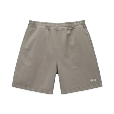 Stussy Overdyed Stock Logo Shorts "Sand"