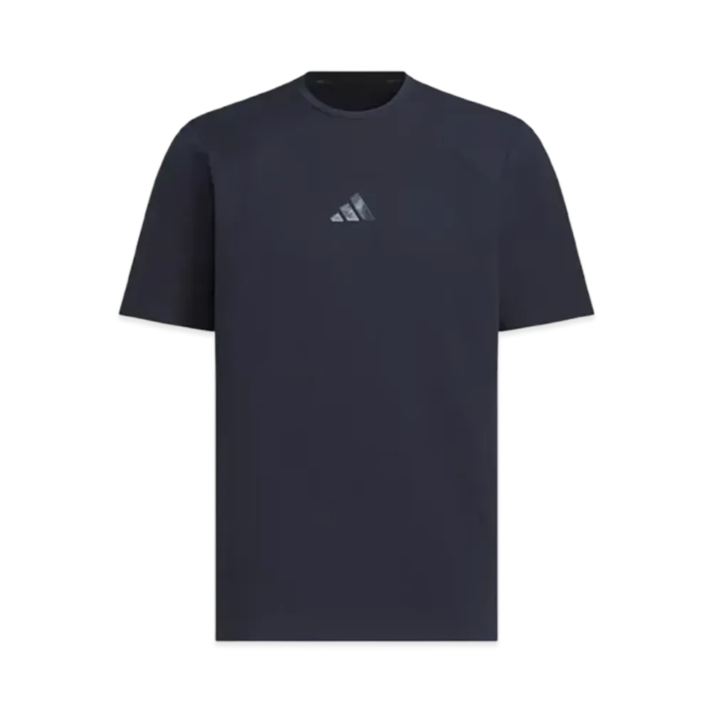 adidas Premium Active Regular Fit Double Knit Short Sleeve T-Shirt "Legend Ink"
