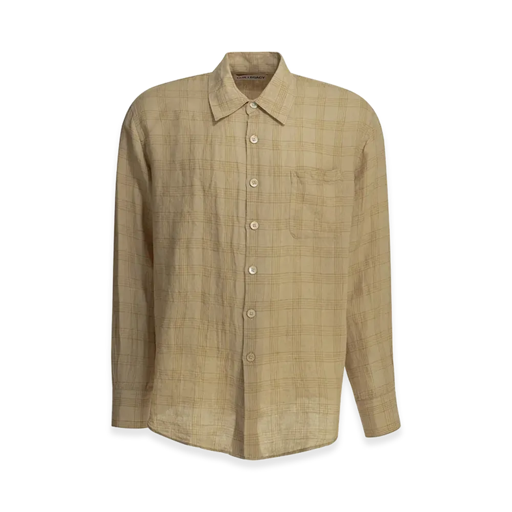 OUR LEGACY "Above" Casual Shirt "Beige"