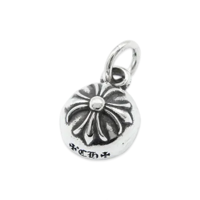 Chrome Hearts Inverted CH Plus Charm "Silver"
