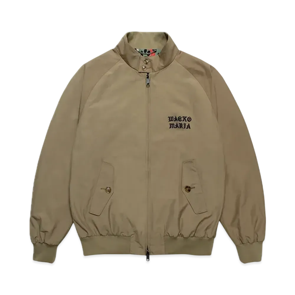 WACKO MARIA x BARACUTA G9 Harrington Jacket "Beige"