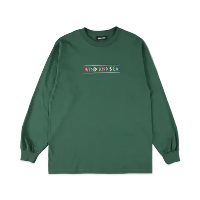 WIND AND SEA WDS (ZULU-TONGUE) L/S TEE "Olive"