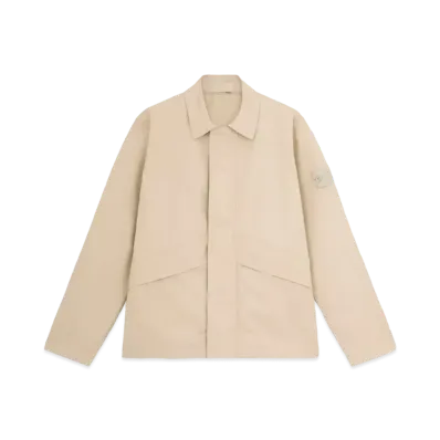 Stone Island 107F1 Weatherproof Cotton Canvas_Stone Island Ghost "Beige"