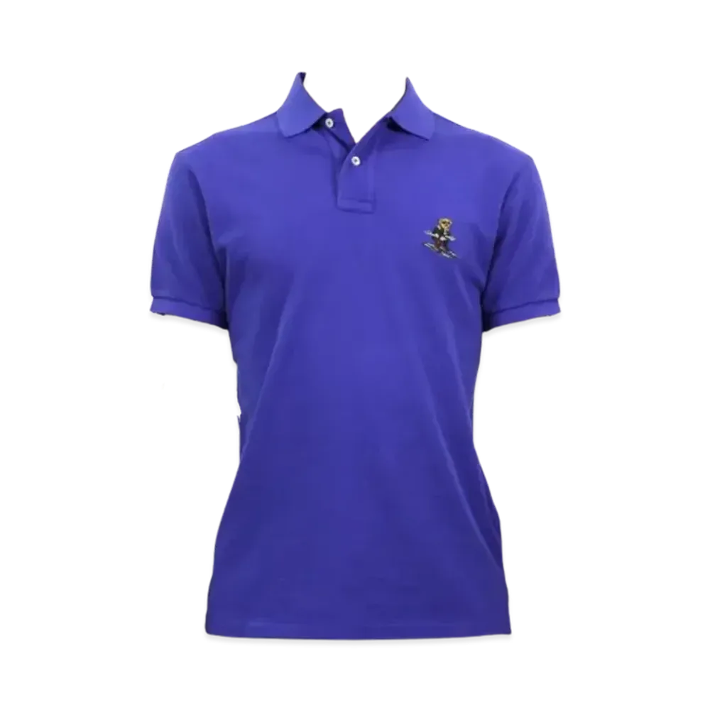 Polo Ralph Lauren Polo Bear Custom Fit Cotton Polo "Blue"