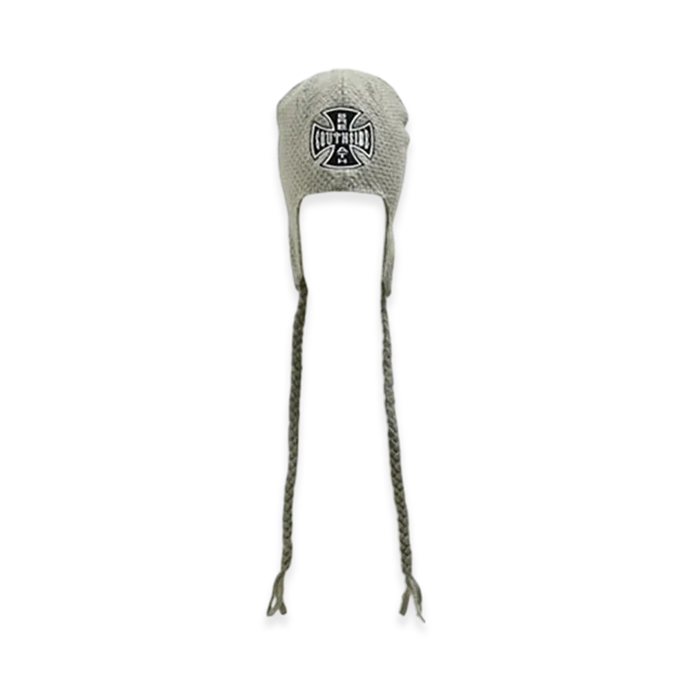 BREATH Southside Cross Ear Flap Beanie "Dust"