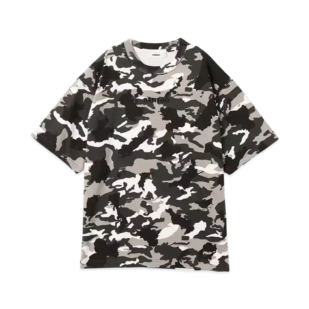 atmos Embroidery Classic Logo T-Shirt "Browncamo"