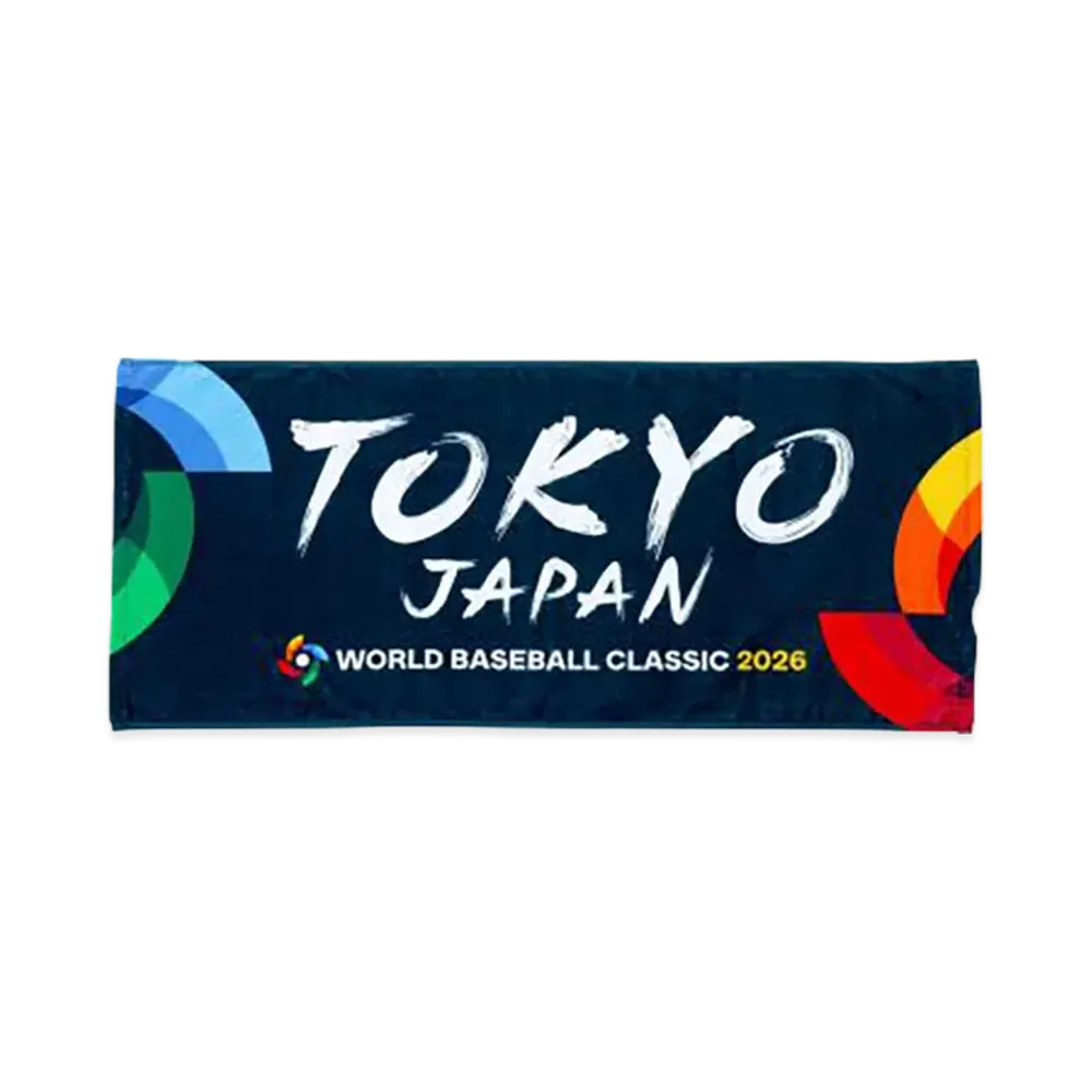 MIZUNO 2026WBC Tournament Face Towel B "Navy"