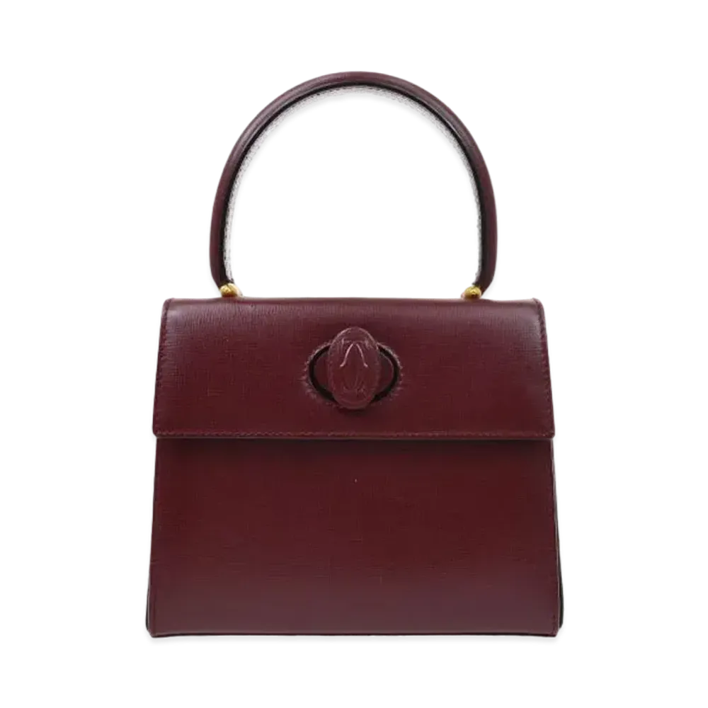 Cartier Mustline Handle Bag "Bordeaux"