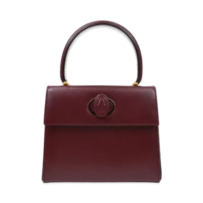 Cartier Mustline Handle Bag "Bordeaux"