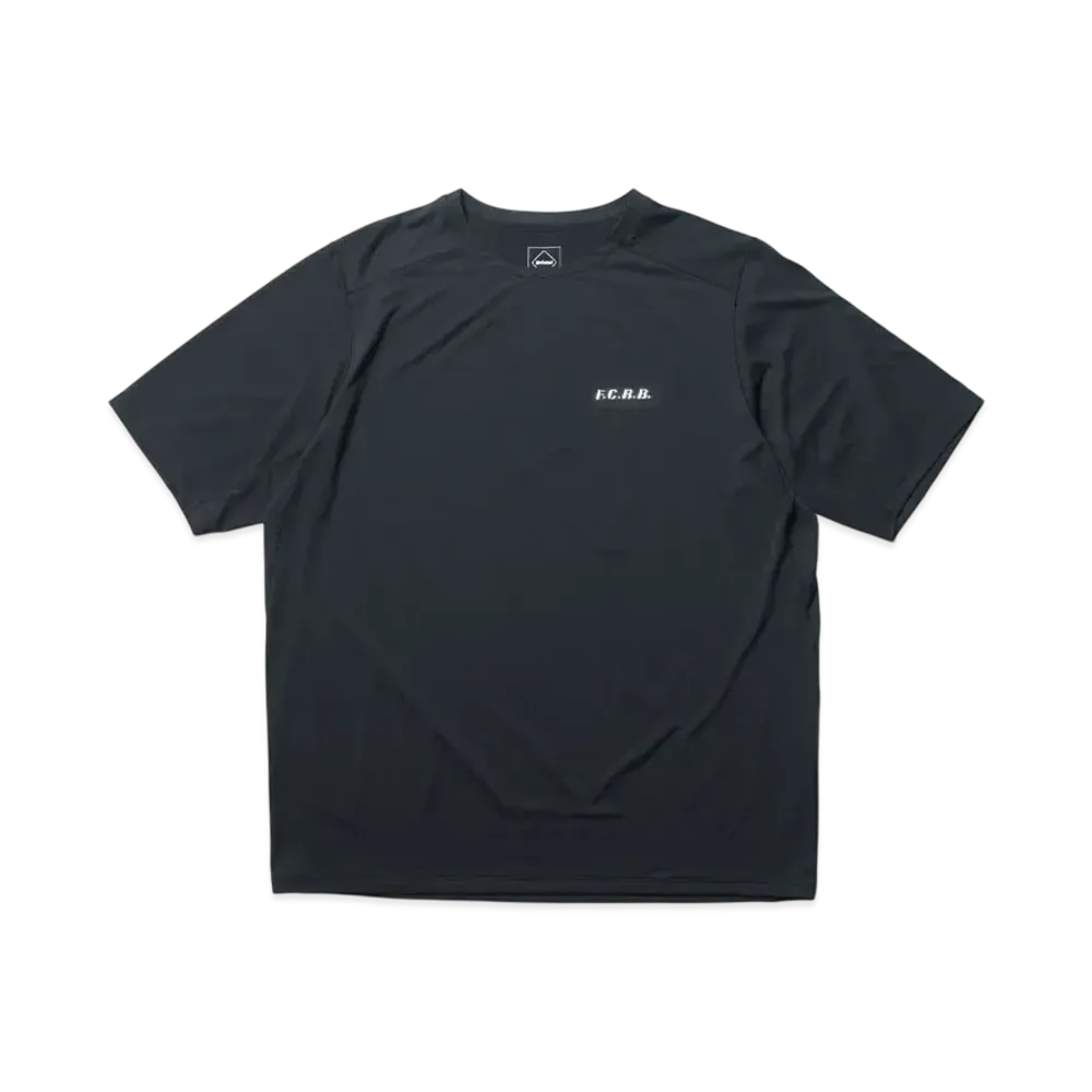 F.C.Real Bristol Tech S/S Trail Top "Black"
